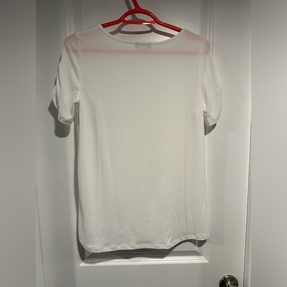 Kim & Co. Brazil Knit Short Ruched Sleeve Top - Picture 4 of 8